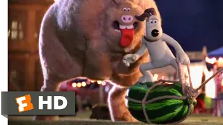 Wallace & Gromit: The Curse of the Were-Rabbit (2005) - Rabbit Bait Scene (8/10) | Movieclips