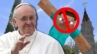 I got banned on the Vatican's Minecraft Server