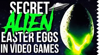 Secret Alien Easter Eggs In Video Games!