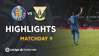 Highlights Getafe CF vs CD Leganés (2-0)