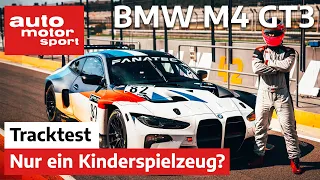 BMW M4 GT3: Lahmes Kinderspielzeug oder böser Rennbolide? Tracktest | auto motor und sport