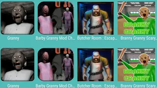 Branny Granny, Granny, Barby Granny Mod Chapter two, Butcher Room Escape Horror
