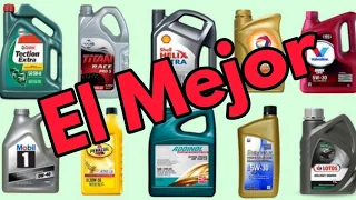 LAS 5 MEJORES MARCAS DE ACEITE PARA MOTOR