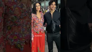 “Yeh aapka Paintaraa haina” Ishaan and Katrina kaif during promotions #ishaankhattar #katrinakaif