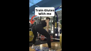 Gym Vlog - A Glute Workout #shorts