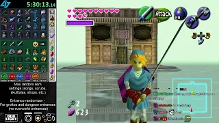 Ocarina of Time Randomizer - No Logic, Max Random Item Settings