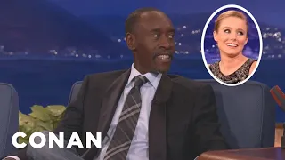 Don Cheadle: Kristen Bell's "Frozen" Success Has Gone To Her Head | CONAN on TBS