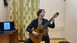 Фестиваль-конкурс "Классическая гитара"-2022. Отборочный этап Ручко Егор