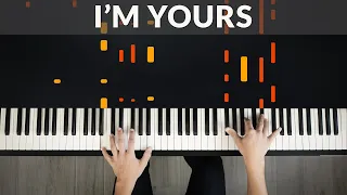 I'M YOURS - JASON MRAZ | Tutorial of my Piano Version