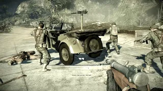 Battlefield Bad Company 2 Gameplay | Escape from Japanese Territory | Gaming Beast