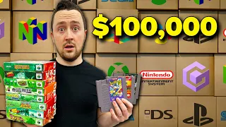 The Biggest Retro Game Collection I’ve Unboxed…