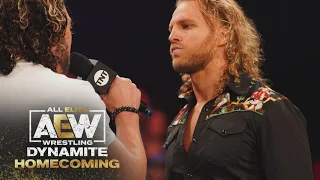 Hangman Finally Has Something to Say to the Elite, What was it? | AEW Dynamite: Homecoming, 8/4/21