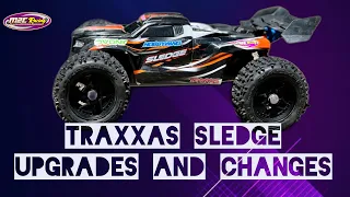 Traxxas Sledge upgrades and some changes! ￼