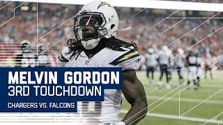 Melvin Gordon's 3rd TD of the Day! | Chargers vs. Falcons | NFL