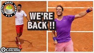 Rome 2021 - Nadal & Djokovic Still The Best | Coffee Break Tennis