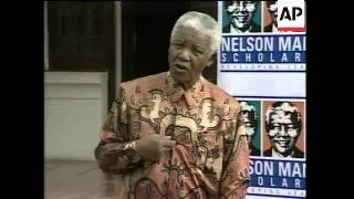Mandela Strongly Criticizes Bush Administration, Mandela And F.W. De Klerk Honoured For Their Contri
