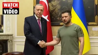 Erdogan visits Lviv for talks with Zelensky and UN Chief