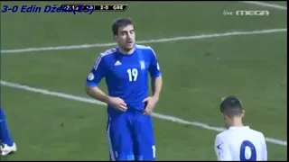 QWC 2014 Bosnia and Herzegovina vs. Greece 3-1 (22.03.2013)