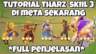 TUTORIAL THARZ 3 DI META SEKARANG!! NO RUNGKAD-RUNGKAD GEMING!! MAGIC CHESS MOBILE