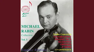 Violin Concerto in A Minor, Op. 82 (Live)