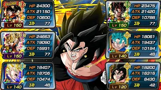 NEW FULL VEGITO ONLY TEAM! Dragon Ball Z Dokkan Battle