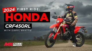 2024 CRF450RL with Daryl Beattie | Is this the ultimate Dual Sport Adventure Bike?