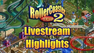 RollerCoaster Tycoon 2: Multiplayer - The Livestream Highlights