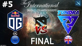 КОМУ ЖЕ ДОСТАНЕТСЯ ЛАСТ СЛОТ НА Ti 10? | OG vs Tundra #5 (BO5) FINAL EU | The International 10