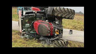 TOTAL IDIOTS AT WORK 2023 #8 || Massive Farming Tractor Disaster, Tractors Best FAILS WIN 2023