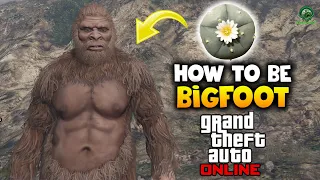 How To Become BIGFOOT! | GTA Online - Halloween Peyote Plant Help Guide