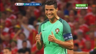 Cristiano Ronaldo vs Wales EURO2016 HD