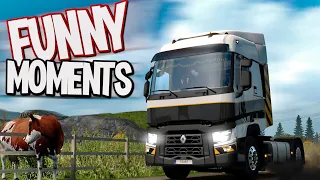 Funny Moments & Random Fails #11 | Euro Truck Simulator 2 Multiplayer | Toast