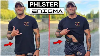 How to comfortably carry wearing almost nothing - Phlster Enigma Review @PHLster