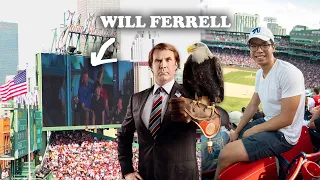 Catching Will Ferrell at Red Sox vs. Yankees Baseball Game | Dinner w/ Homemade Brown Sugar Boba