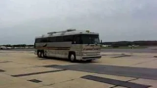 MCI BUS GREYHOUND TYPE-GOODYEAR BLIMP CREW COACH