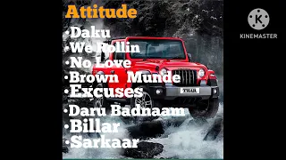 Top attitude song |slow x reverb | lofi | daku | we rollin |no love| attitude ft.autoxbeat_official