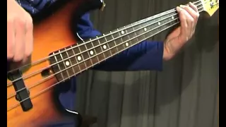 Gary Moore - Walking By Myself - Bass Cover