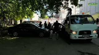 В Самаре эвакуировали автомобиль должника