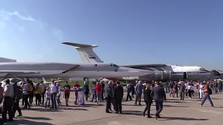 Самолеты на МАКС 2019 / Airplane Exhibition MAKS 2019