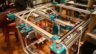 Тестирование кинематики CoreXY для крупногабаритного 3D принтера [big-3dprinter.com]