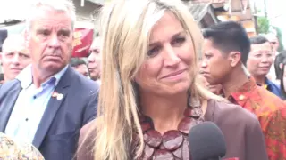 Queen Máxima of the Netherlands in Indonesia