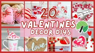 20 DOLLAR TREE VALENTINES DAY DIYS 2023 l VALENTINES CRAFTING DIY IDEAS l HACKS YOU MUST TRY 2024!