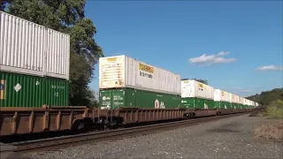 NS 25T Near Enon Valley, PA with Wabash 1070  10/1/2018