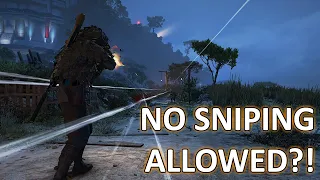 SNIPER ELITE with NO SNIPING?! Third Person Aiming ONLY! [Sniper Elite 5]