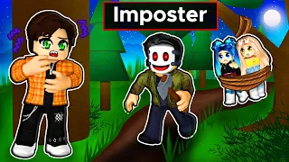 Trapped in a FOREST with an IMPOSTER in Roblox!