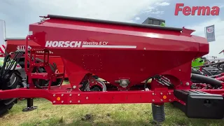 Horsch prezintă semănătoarea de precizie Maestro 8CV în standul MEWI de la Agraria 2022