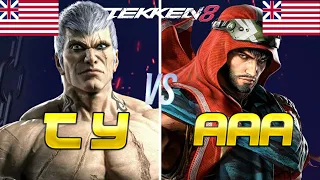 Tekken 8 ▰ TY (Bryan) Vs TRIPLE AAA (Shaheen) ▰ Ranked Matches