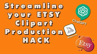 Streamline Your Midjourney Clipart Prompts for Etsy Using This Neat Trick with Chatgpt