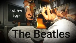 And I love her - The Beatles - Acoustic cover