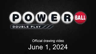 Powerball Double Play drawing for June 1, 2024